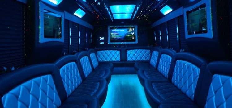 party bus rental Clinton Township, MI